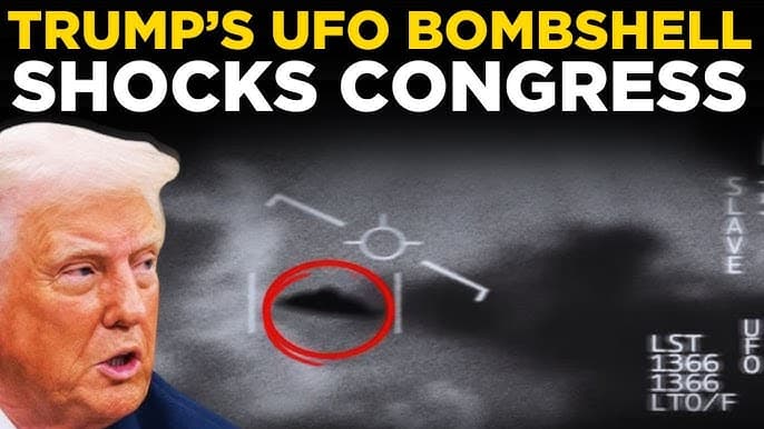 Trump Drops UFO Bombshell: Are Aliens About to Land on Pennsylvania Ave?